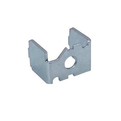 China Custom Steel Hardware Sheet Metal Corner U Shape Aluminum Bracket for sale