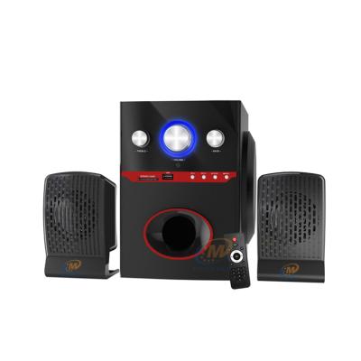 China PORTABLE High Quality Laptop 2.1 Woofer Sub Loud Bass Speaker With USB SD FM BT for sale