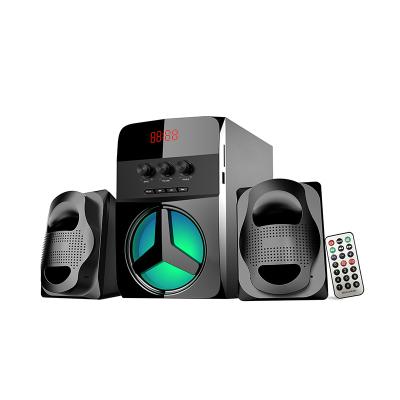 China No PC 2.1CH RGB Parlantes Potentes Activos Computador Audio Speaker for sale