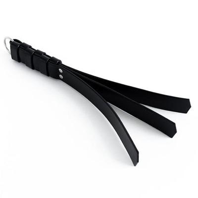 China BDSM Lifestyle Loverfetish BDSM Gear Flogger Premium Leather BDSM Toys Spanking Paddle for sale