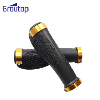 China Add Resistance 2 Pcs Bike Handlebar Grip Cover Mountain Road Cycle Bike Accessories MTB Grips Anti Slip Aluminum Handle for sale