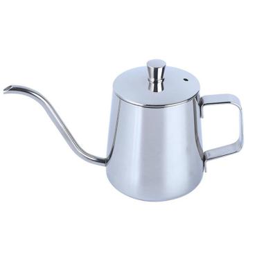 China WITH LID Wholesale 350ml gooseneck coffee kettle drip pot pour over coffee kettle custom coffee gear long narrow spout mini kettle for sale