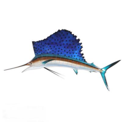 China Europe Pilgrim 79 Inch Wall Decoration Seafood Restaurant Decor Mounted Game Fish Taxidermy Fish for sale