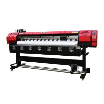 China Building Material Shops 1.6m 64inch XP600 Head Vinyl Digital Printer Machine Flex Printing Machine Banner Large Make Up Eco Solvent Printer for sale