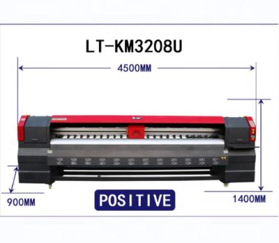 China Indoor Outdoor Advertising Large Format LETOP Printer Machine LT-KM3208U 3.2m Solvent Printer for sale