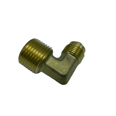 China Low Level Water Pipe Price System Female Threaded Pneumatic Parts Copper Conduit Lead Free Brass Elbow Fittings for sale