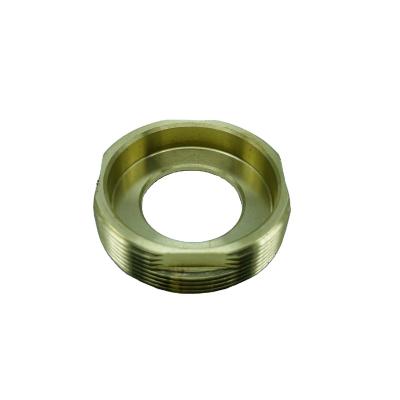 China Water Pipe System Best Selling High Quality Lead Free Brass Thread Nut Standoff Spacer Valve Copper External Fitting for sale