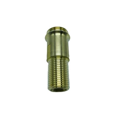 China Water Pipe System Precision Brass Fittings CNC Parts Metal Connector Pipe and Spinning Brass Pipe Fittings for sale