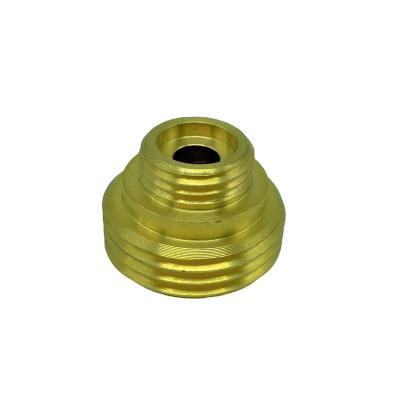 China Water Pipe System Customized High Quality CNC Lathe Turning Lead Free Brass Turning Parts for sale