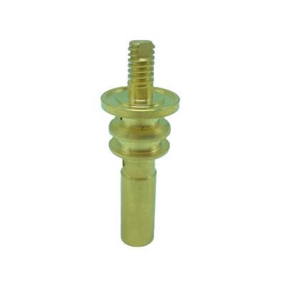 China Drain Valve Mid-Level Brass Copper Parts Part Precision Brass Water Pipe Fasteners For Mechanical Element Industrial Stem for sale