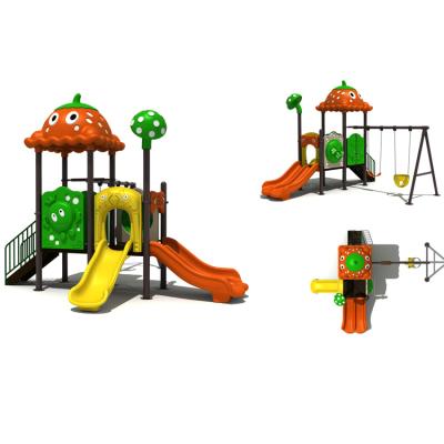 China Mall Slide / Tunnel Equipment Outdoor Playground Swing and Slide Combo Set for sale