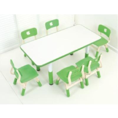 China Modern Plastic Used School Kids And Chair Safe For Children Chairs Table Height Adjustable Guard Furniture Kindergarten for sale