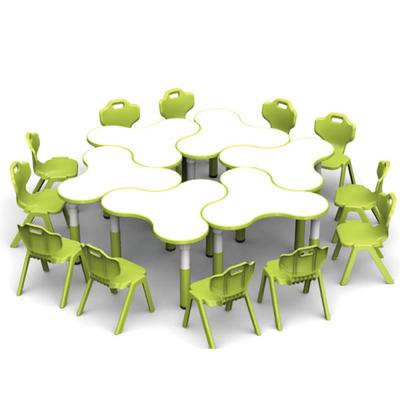 China Factory Directly Supply Cheap Contemporary Mall Table in China Plastic Furniture Chairs with High Quality for sale