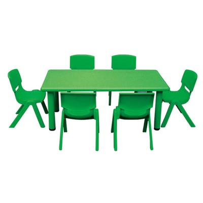 China Contemporary Chair 03 Study PP Material Plastic Kids Table And Chairs Set Melamine Board for sale