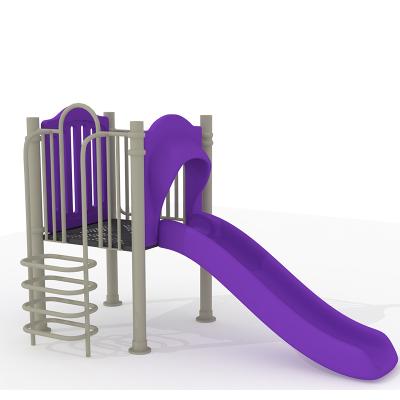 China Newest Shopping Mall Kids Slide Combo Outdoor Playground Footstep Sound Playground Kids Plastic Skill Sets Big Slides For Sale for sale