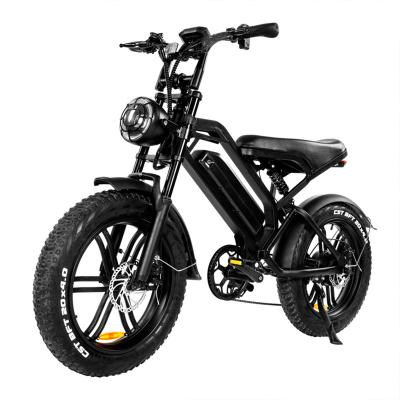 China Aluminum Alloy Big Discount Warehouse Electric Bike 500w Motor High Energy E Bike Off-Road Terrain Fat Tire Mountain Snow Bicycle Electric for sale