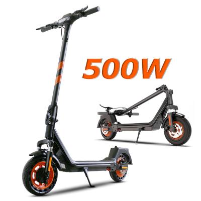 China APP/waterproof IPX4 Waterproof Fat Tire Electrico Scooter 500 W EU Warehouse Germany E-Scooter E Electric Scooters Powerful Adult for sale