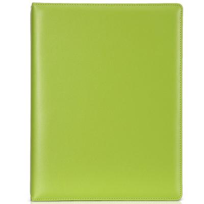 China Menu folder with high quality wholesale custom cheap ring binder paper a4 loose leaf leather folder for sale