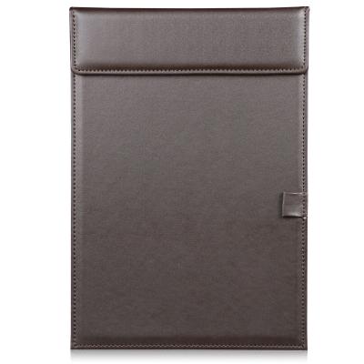 China High quality school supplies A4 leather clipboard office and school supplies A4 size leather clipboard for sale