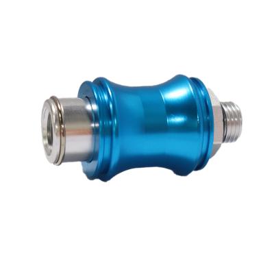 China Factory Wholesale Original Aluminum Alloy Filtered Air Pneumatic Control Hand Slide Valve for sale