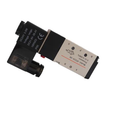 China General Wholesale 4v210 08 5 Way 2 Position Dc24v Dc12v Ac110v Ac220v Solenoid Valve for sale