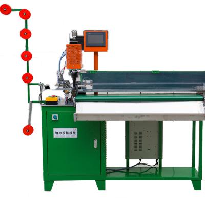 China Zipper Cutting Machine Full Auto Open End Mechanical Arm Ultrasonic Nylon Zipper Cutting Machine for sale