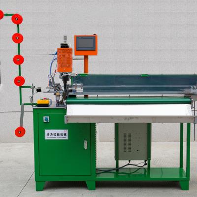 China Zipper Cutting Machine Full Auto Open End Mechanical Arm Lint Free Ultrasonic Zipper Cutting Machine for sale