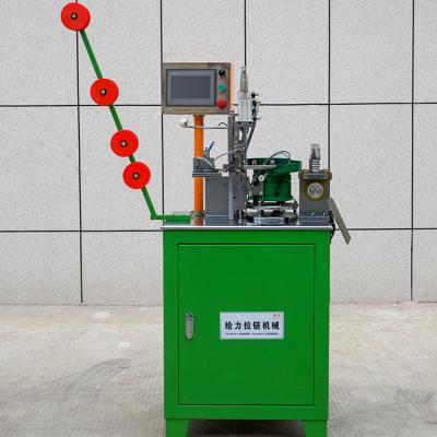 China Zipper Bottom Stop Machine Self Developed Suitable High End Invisible Zipper Moving Bottom Stop Machine for sale