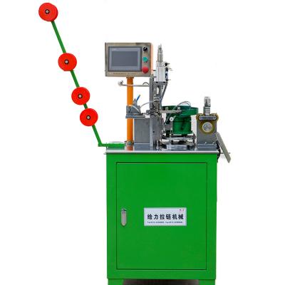 China Wholesale Lower Zipper Stop Zipper Machine Simple Operation Invisible Bottom Zipper Making Machine for sale