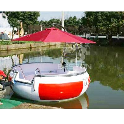 China Beston FRP materials BBQ donut boat rowing boats elelctric boat for sale for sale