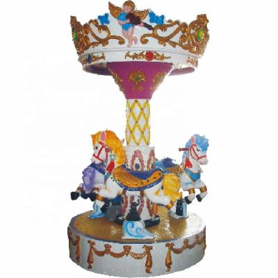 China Beston Amusement Rides Carousel Kids 3 Persons Mini Carousel For kids for sale