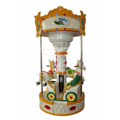 China Beston Amusement Rides Carousel 3 Persons Mini Carousel For kids cheap Price Carousel Ride for sale