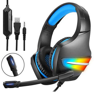 China GUAN GE G106 Earphone With Mic Gaming Headset Computer PC USB Game 3.5mm Cable Earphone Earphone for sale