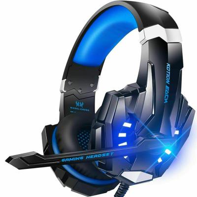 China KOTION Earphone EVERY G9000 Gamer G9000 LED Earphones PC Wired Gaming Headset For PS4 PS5 for sale