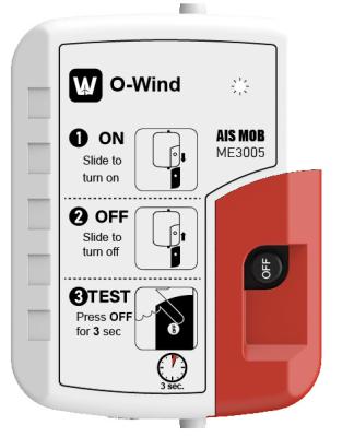 China GPS Satellite Rescue Beacon With 121.5 MHz Locationg Transmitter Frequency Te koop