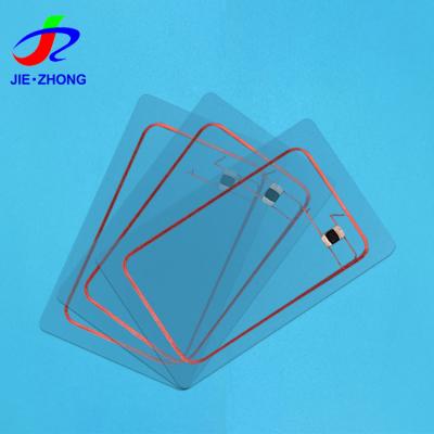 China High Quality Waterproof/Waterproof NFC PVC RFID Printed Plastic Clear Transparent Business Card for sale