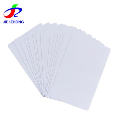 China Splendid Quality CR100 30mil Waterproof / Waterproof Laser Blank PVC ID Card With Hologram for sale