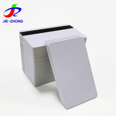 China PVC ID Magnetic Stripe Plastic Blank Cards High Quality Printable Size Waterproof/Waterproof Credit Card for sale