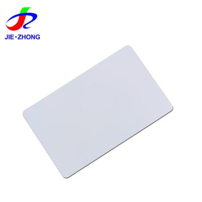 China Competitive Price Plastic Blank White PVC Waterproof / Waterproof Plain 0.76mm Thickness ID Cards Manufacturer for sale