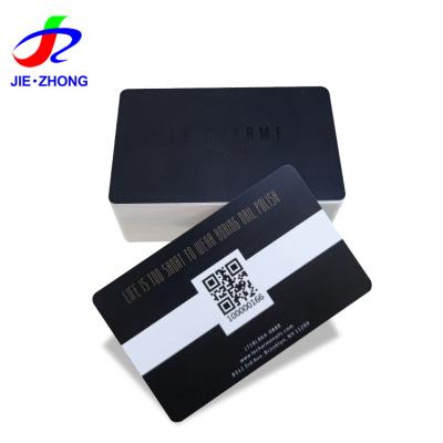 China Factory Price Waterproof/Waterproof Printing PVC Custom Plastic Identification Business QR Code Card With Logo for sale