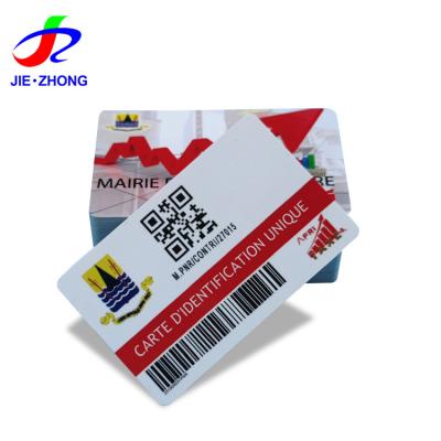 China PVC Barcode Plastic Card Logo Membership Gift Qr Code Sale Full Color Custom Print Super Black for sale