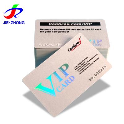 China Club Factory Printing Custom VIP Card Member Loyalty Magnetic Stripe Membership Cr80 PVC Plastic Cards for sale