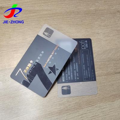 China Plastic Professional Custom PVC Hologram Clear Transparent Identification Business Cards for sale