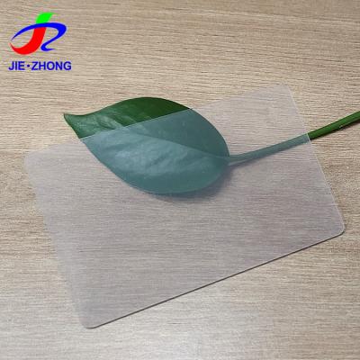 China PVC Plastic Waterproof Printable Hot Empty Clear Inkjet Transparent Selling Cards for sale