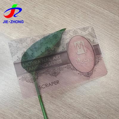 China Clear CR80 Clear PVC ID Plastic Business High Quality Custom Printing Transparent Card for sale