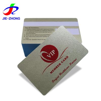 China Custom Plastic 0.76mm Printing Waterproof/Waterproof PVC Loyalty VIP Club Business Gold ID Membership Card for sale