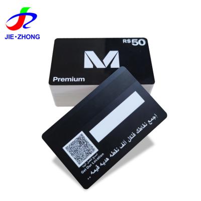 China Plastic Design Make Print Laminated PVC Plastic Gym VIP Membership Card With QR Code for sale