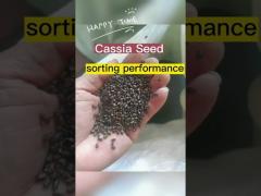 Cassia seed color sorter, user factory sorting performance