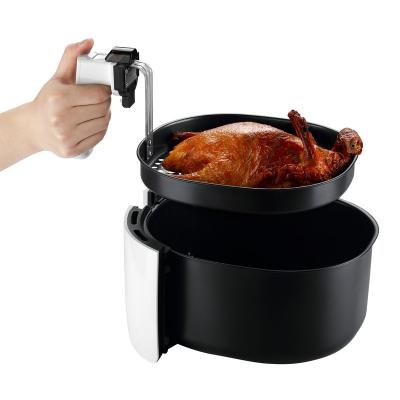 China Touch Screen with Non Stick Dishwasher Safe Basket Best Sale Air Fryer for sale