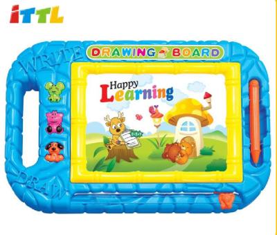 China Plastic Multifunctional Kids Erasable Magnetic Drawing Board Baby Learning Intelligent Toy Toys For Children for sale